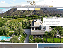 Tablet Screenshot of hotelgardenvulcano.com